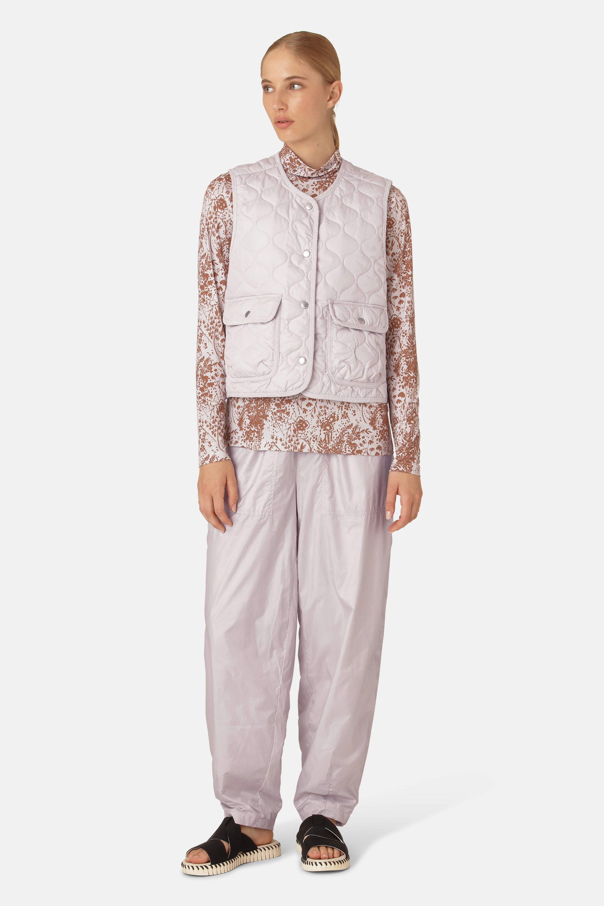 Ilse Jacobsen Hornbæk Outerwear Quilt Vest Vest 549 Concrete